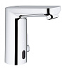 Картинка анонса товара «смеситель для раковины grohe eurosmart cosmopolitan e (220 в), хром (36325001) инфракрасный»