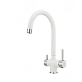 Смеситель для кухни Milacio Ultra ( MCU.554.WH ) белый Смеситель для кухни Milacio Ultra ( MCU.554.WH ) белый