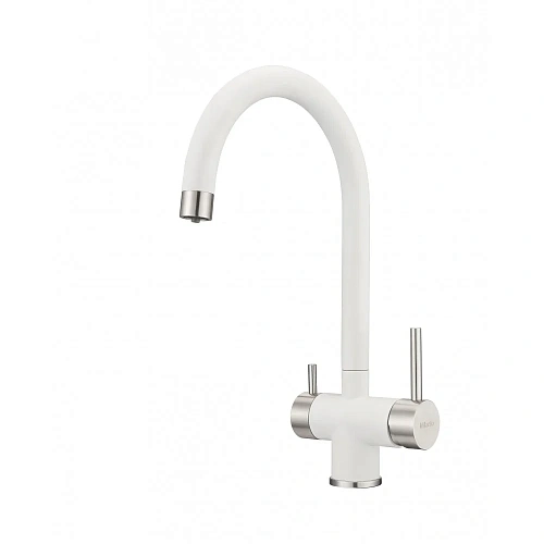 Смеситель для кухни Milacio Ultra ( MCU.554.WH ) белый Смеситель для кухни Milacio Ultra ( MCU.554.WH ) белый