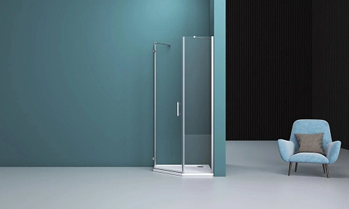 Душевой уголок BelBagno KRAFT-P-1-90-C-Cr-L 900x900 мм Душевой уголок BelBagno KRAFT-P-1-90-C-Cr-L 900x900 мм
