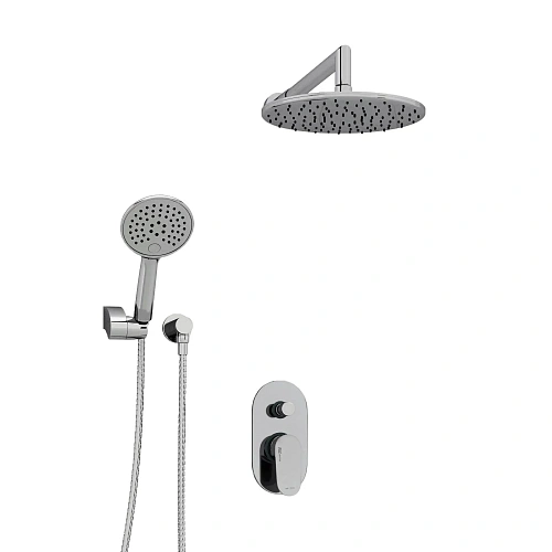 Душевая система WasserKRAFT A14030 встраиваемая хром Душевая система WasserKRAFT A14030 встраиваемая хром