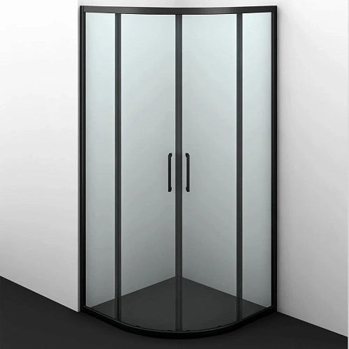 Душевой уголок WasserKRAFT Dill 61S01 черный Душевой уголок WasserKRAFT Dill 61S01 черный