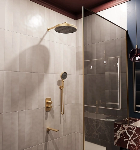 Душевая система Vincea Domus VSFW-5DM1BG встраиваемый, брашированное золото Душевая система Vincea Domus VSFW-5DM1BG встраиваемый, брашированное золото