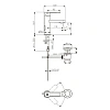 Смеситель для раковины Ideal Standard Smart B0459AA Смеситель для раковины Ideal Standard Smart B0459AA