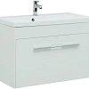 Тумба под раковину Aquanet Августа 90 белый (ручка хром) 00274019 Тумба под раковину Aquanet Августа 90 белый (ручка хром) 00274019