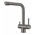 Смеситель для кухни Milacio Ultra 558 (MCU.558.GM) сталь воронёная Смеситель для кухни Milacio Ultra 558 (MCU.558.GM) сталь воронёная