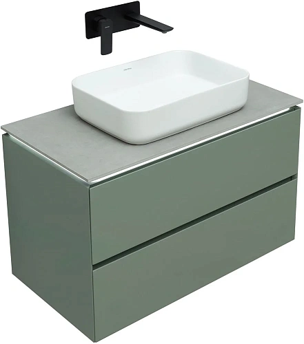 Тумба под раковину Allen Brau Infinity 1.21001.CGM 85 cement grey matt Тумба под раковину Allen Brau Infinity 1.21001.CGM 85 cement grey matt