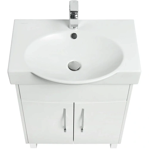 Тумба с раковиной Aquaton Инфинити 65 Н (1A1972K1IF010) белая Тумба с раковиной Aquaton Инфинити 65 Н (1A1972K1IF010) белая