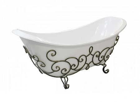 Кованая подставка Эстет ФР-00001481 для ванны Скарлет патина Кованая подставка Эстет ФР-00001481 для ванны Скарлет патина