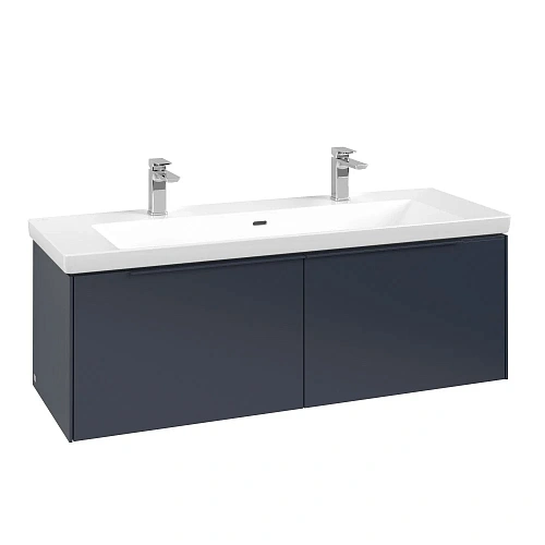 Тумба под раковину Villeroy & Boch Subway 3.0 Marine Blue / Marine Blue C60102VQ Тумба под раковину Villeroy & Boch Subway 3.0 Marine Blue / Marine Blue C60102VQ
