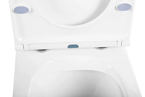 Унитаз напольный BelBagno SFERA-R BB2141CPR/BB870SC безободковый с сиденьем Унитаз напольный BelBagno SFERA-R BB2141CPR/BB870SC безободковый с сиденьем