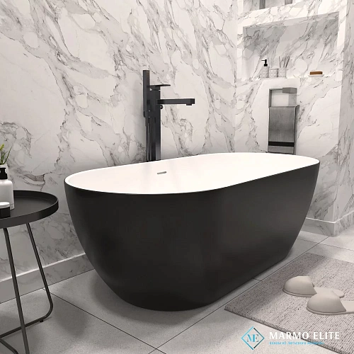 Ванна отдельностоящая Marmo-Elite Монца ВА-167-78-1 1670x780 из искусственного камня, щелевой перелив, глянцевая Ванна отдельностоящая Marmo-Elite Монца ВА-167-78-1 1670x780 из искусственного камня, щелевой перелив, глянцевая