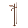 Смеситель для ванны Boheme Stick 129-BRB.2 напольный BRUSHED BRONZE ручка TOUCH
