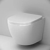 Унитаз подвесной AM.PM Like C801901SC AquaSpin 2.0 с сиденьем микролифт Унитаз подвесной AM.PM Like C801901SC AquaSpin 2.0 с сиденьем микролифт