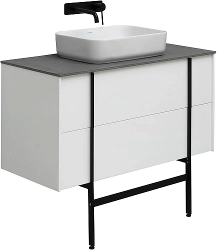 Тумба под раковину Allen Brau Reality 100 1.32007.WM белый матовый Тумба под раковину Allen Brau Reality 100 1.32007.WM белый матовый