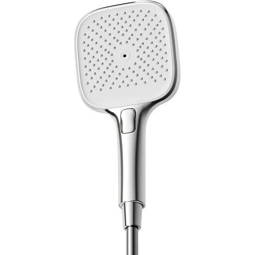 Душевая лейка Sancos Nok square SC6002CH-W 125x125 мм, 3 режима, хром/белый Душевая лейка Sancos Nok square SC6002CH-W 125x125 мм, 3 режима, хром/белый