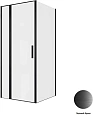 Душевой уголок Allen Brau Priority 90x90 3.31027.BBA + 3.31045.BBA черный браш Душевой уголок Allen Brau Priority 90x90 3.31027.BBA + 3.31045.BBA черный браш