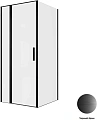 Душевой уголок Allen Brau Priority 90x90 3.31027.BBA + 3.31045.BBA черный браш Душевой уголок Allen Brau Priority 90x90 3.31027.BBA + 3.31045.BBA черный браш