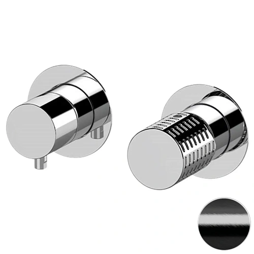 Смеситель для душа Remer Celebrity CEC92ZPWBCFP, черный брашированный хром Смеситель для душа Remer Celebrity CEC92ZPWBCFP, черный брашированный хром