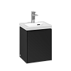 Картинка анонса товара «тумба под раковину villeroy &amp; boch subway 3.0 volcano black / volcano black c58401vl»