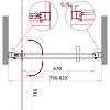 Душевая дверь BelBagno MARMI-B-1-80-C-Cr Душевая дверь BelBagno MARMI-B-1-80-C-Cr