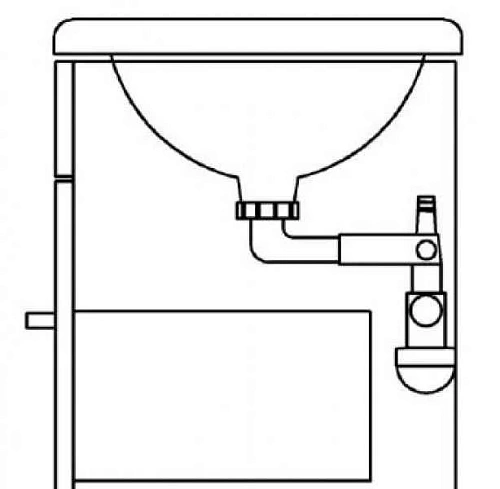 Сифон для раковины Aquaton Perloc 300 1A175905XX000 Сифон для раковины Aquaton Perloc 300 1A175905XX000