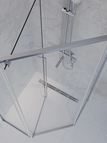 Душевой уголок CEZARES PLANE-P-1-90-C-CR 90x90 см Душевой уголок CEZARES PLANE-P-1-90-C-CR 90x90 см