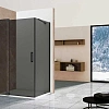 Душевой уголок Vincea Extra VSR-1E809090CGB 800/900x900, черный, стекло тонированное Душевой уголок Vincea Extra VSR-1E809090CGB 800/900x900, черный, стекло тонированное