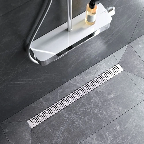 Душевой лоток AM.PM Master Flow W01SC-P11-080-01SB Cut Gradient 80см, сталь матовая Душевой лоток AM.PM Master Flow W01SC-P11-080-01SB Cut Gradient 80см, сталь матовая