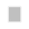 Картинка анонса товара «зеркало belbagno spc-mar-500-600-led-tch 12w 220-240v 500x30x600 с подсветкой и сенсорным выключателем»