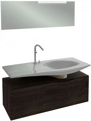 Комплект мебели 120 см Jacob Delafon Stillness , натуральный темный дуб, подвесной монтаж, с подсвет E1292-00+EB2000-P7+EB2008-NF Комплект мебели 120 см Jacob Delafon Stillness , натуральный темный дуб, подвесной монтаж, с подсвет E1292-00+EB2000-P7+EB2008-NF