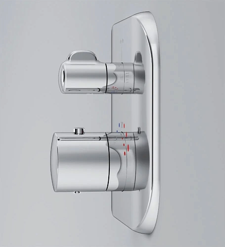 Смеситель для душа AM.PM Sensation F3085500 с термостатом встраиваемый Смеситель для душа AM.PM Sensation F3085500 с термостатом встраиваемый
