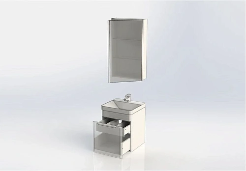 Комплект мебели Aquanet София 50 белый 00203648 Комплект мебели Aquanet София 50 белый 00203648