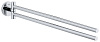 Картинка анонса товара «полотенцедержатель grohe essentials (40371001) двойной, хром»