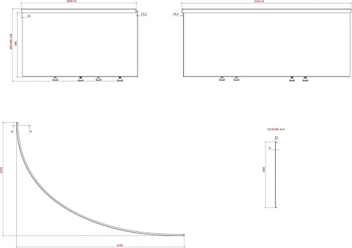 Экран для ванны фронтальный Astra-Form Тиора L цвет RAL 02020012 Экран для ванны фронтальный Astra-Form Тиора L цвет RAL 02020012