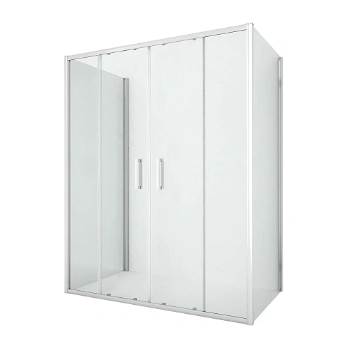 Душевой уголок NEW TRENDY NEW CORRINA 160x90x195 K-0487 (хром) Душевой уголок NEW TRENDY NEW CORRINA 160x90x195 K-0487 (хром)