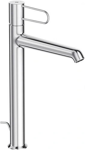 Смеситель для раковины Jacob Delafon Odeon Rive Gauche E21030-CP-CP с донным клапаном Смеситель для раковины Jacob Delafon Odeon Rive Gauche E21030-CP-CP с донным клапаном