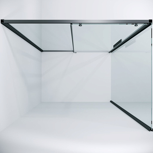 Душевой уголок Niagara Nova NG-34-12AGR-A90GR-34 (120х90х195) прямоугольник, раздвижная, графит, стекло прозрачное Душевой уголок Niagara Nova NG-34-12AGR-A90GR-34 (120х90х195) прямоугольник, раздвижная, графит, стекло прозрачное