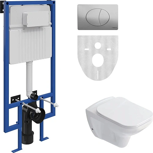 Комплект Унитаз подвесной STWORKI Дублин SETK3504-0605 с микролифтом + Система инсталляции для унита 561445 Комплект Унитаз подвесной STWORKI Дублин SETK3504-0605 с микролифтом + Система инсталляции для унита 561445