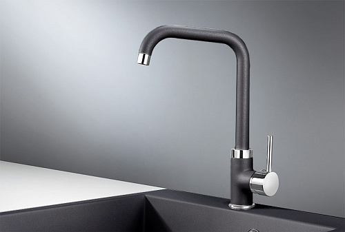 Смеситель для кухни Granula 0041, ШВАРЦ Смеситель для кухни Granula 0041, ШВАРЦ