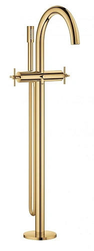 Смеситель для ванны GROHE Atrio New двухвентильный, напольного монтажа, холодный рассвет глянец (250 25044GL3 Смеситель для ванны GROHE Atrio New двухвентильный, напольного монтажа, холодный рассвет глянец (250 25044GL3