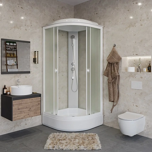 Душевая кабина Niagara Promo P90/26/MT (900х900х2150) Душевая кабина Niagara Promo P90/26/MT (900х900х2150)