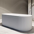Ванна отдельностоящая ABBER AB9410-1.7 170x80 универсальная, белая акриловая Ванна отдельностоящая ABBER AB9410-1.7 170x80 универсальная, белая акриловая