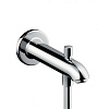 Картинка анонса товара «излив hansgrohe на ванну e 228 с переключателем на душ 13424000»