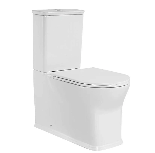 Унитаз напольный Ceramalux TORNADO TR999 с бачком и крышкой микролифт, белый Унитаз напольный Ceramalux TORNADO TR999 с бачком и крышкой микролифт, белый