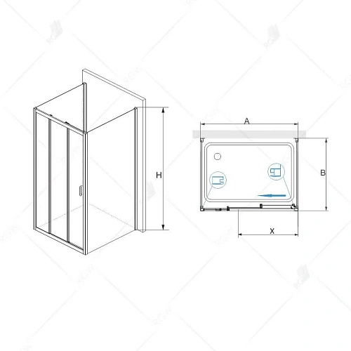 Душевой уголок RGW Passage PA-73 (PA-13 + Z-33) 060873117-11 Душевой уголок RGW Passage PA-73 (PA-13 + Z-33) 060873117-11