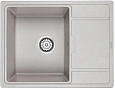 Кухонная мойка Paulmark WEIMAR, PM216550-GR, серый, 650х500 мм Кухонная мойка Paulmark WEIMAR, PM216550-GR, серый, 650х500 мм