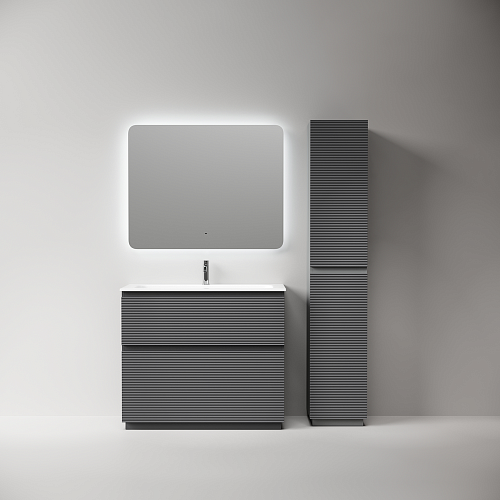 Тумба под раковину SANCOS Folk Floor FL100FGS 995х445х850 Grey soft, напольная Тумба под раковину SANCOS Folk Floor FL100FGS 995х445х850 Grey soft, напольная