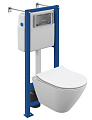 Комплект унитаза Cersanit CITY SMART (A64917) инсталляции VECTOR LP 64917 Комплект унитаза Cersanit CITY SMART (A64917) инсталляции VECTOR LP 64917