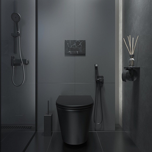 Клавиша смыва Iddis чёрный мрамор On-X 001 (ONX01B0i77) Клавиша смыва Iddis чёрный мрамор On-X 001 (ONX01B0i77)